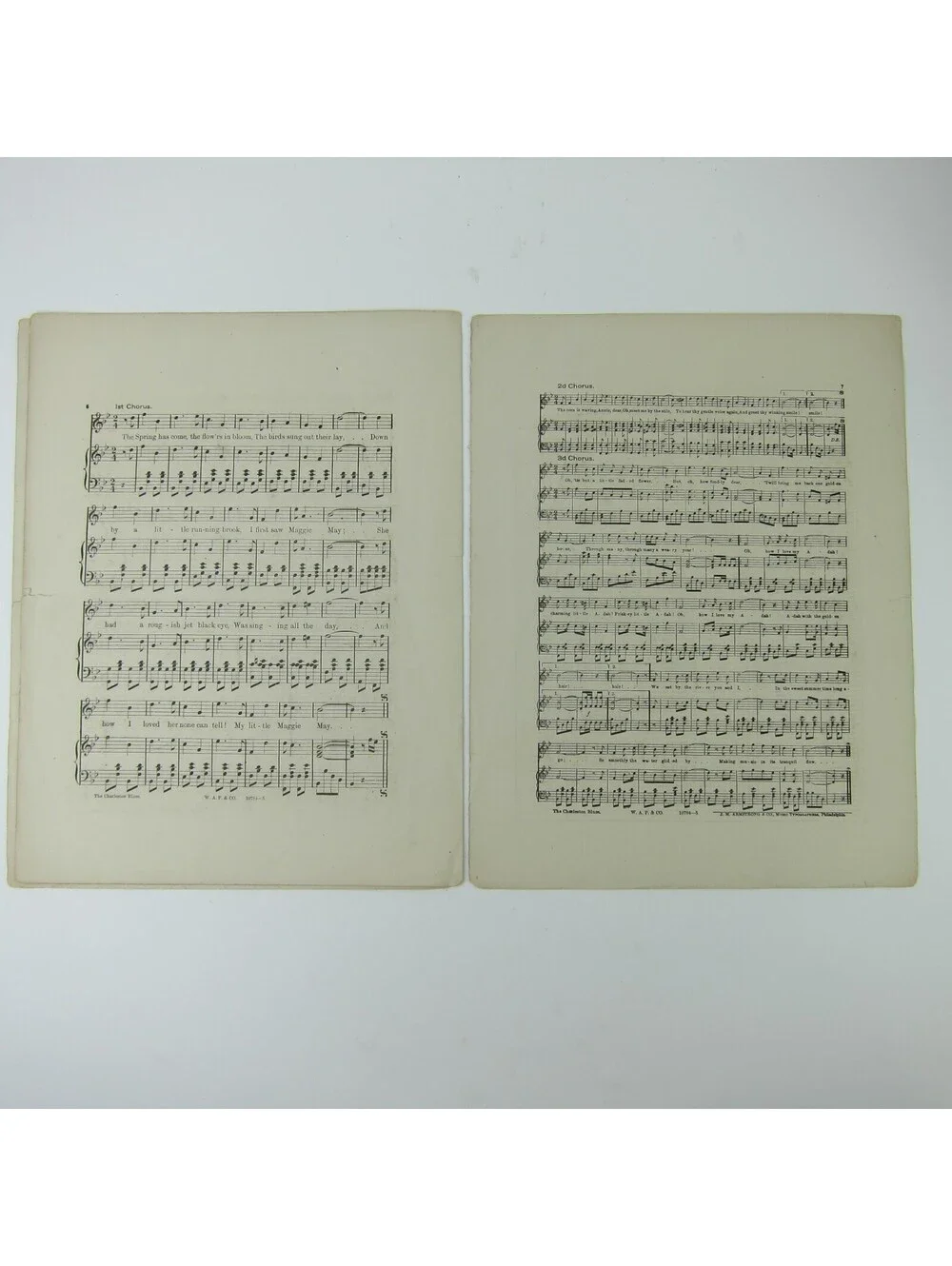 Sheet Music The Charleston Blues Ed Harrigan The McSorleys Braham Antique 1882